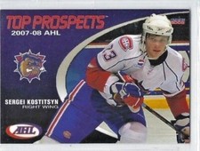 2007-08 AHL Top Prospects #10 Sergei Kostitsyn
