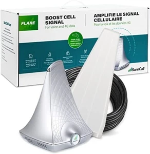Amplificateur de signal de téléphone portable SureCall Flare 3.0 Canada pour la maison et le bureau - Photo 1 sur 2