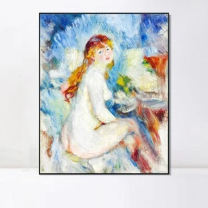 Lienzo enmarcado impresión giclee BUSTE DE FEMME NUE por Pierre Auguste Renoir arte de pared - Imagen 1 de 40