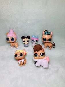 (F) MGA - LOL ¡Sorpresa! - Mascotas coleccionables - Lote de 6 muñecas mascotas - Imagen 1 de 8