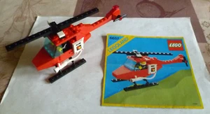Lego Legoland Helicopter Pompier #6657 - Photo 1/11