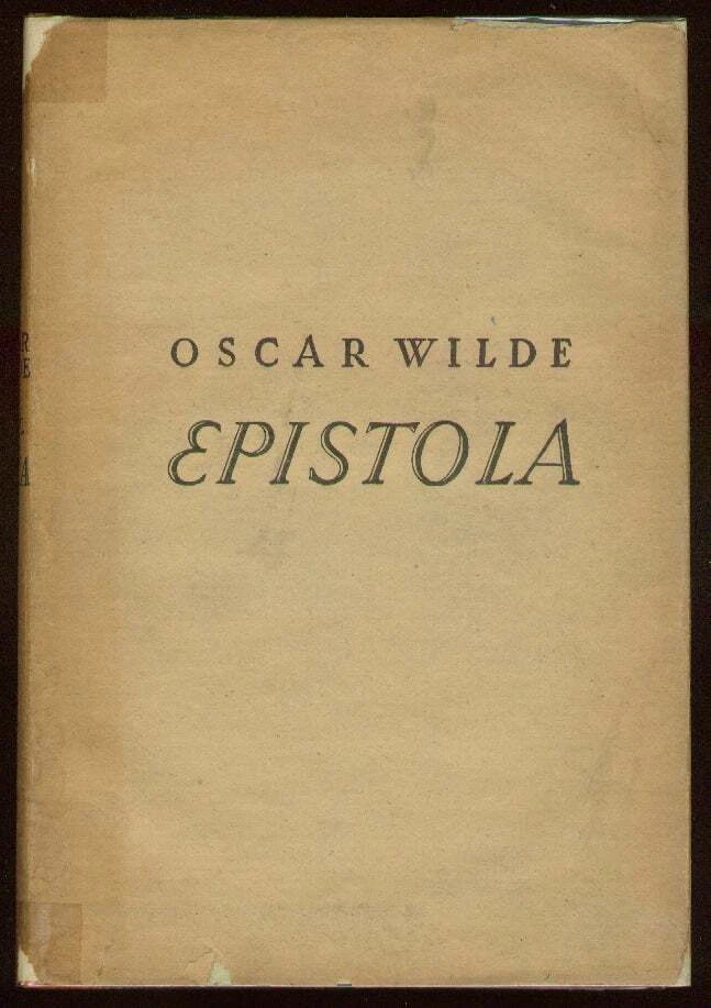 Oscar WILDE / Epistola In Carcere et Vinculis 1st Edition 1925 - Image 1 of 1
