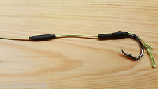 4 x 18" 150LB B/Strain Size 1/0 Barbless Cat Rigs.Fitted with Cat Rattle + Gift.