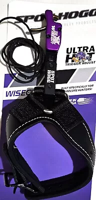 WiseGuy Rigid   Black Leather Buckle STRAP, Spot Hogg - Image 1 of 2