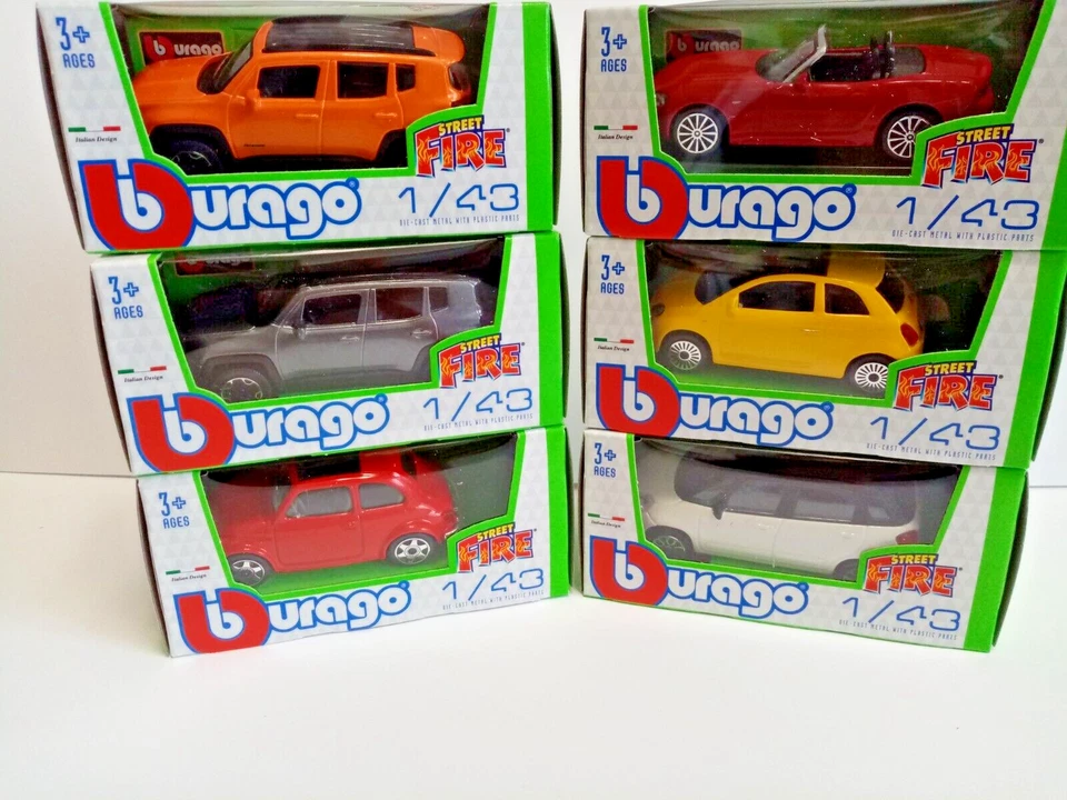 Fiat FCA  modellini  Die-Cast B Burago scala 1/43 - Immagine 1 di 4