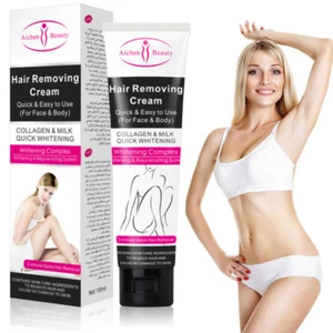 Aichun Natural Painless Depilatory Body Legs Bikini Hair Removal Cream 100ml - Picture 1 of 8