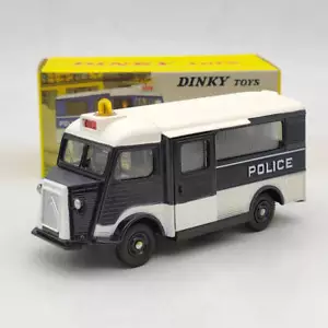 Atlas Dinky Toys 566 Citroen CURRUS Car DE Police Secours 1/43 Deicast - Foto 1 di 8