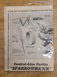 Bauplan des Luftfahrtflugzeugs Sparrowhawk  - Bild 1 von 2