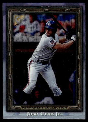 1998 Topps Gallery Permanent Collection Jose Cruz Jr. Toronto Blue Jays #35 - Image 1 of 2