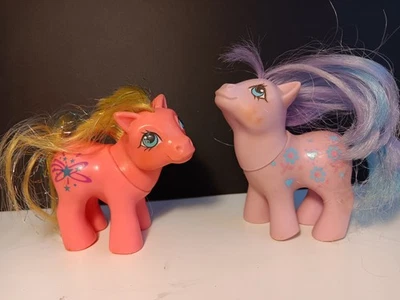 My little Pony G1 baby starlight stella + bright  Hasbro 84  mein kleines pony - Bild 1 von 4