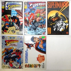 Superboy Lot 5 #4, 7, 13, Sins Youth 1, 10 Cent 1 1994 DC 1st Print Comic Books - Picture 1 of 1