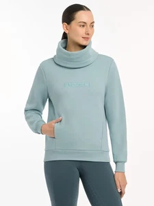 Suéter Jersey Cuello Embudo Le Mieux Adele Glaciar Informal Acogedor Talla 6 XSmall - Imagen 1 de 5