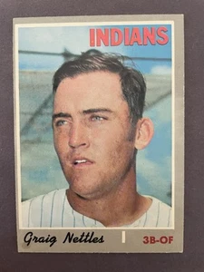 1970 Topps #491 Graig Nettles Cleveland Indians - Picture 1 of 2