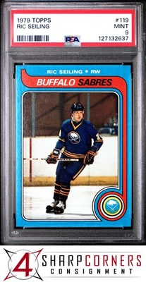 1979 TOPPS #119 RIC SEILING SABRES PSA 9 - Image 1 of 2