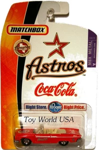 2006 Matchbox Houston Astros '61 Dodge Dart Phoenix Coca-Cola Very Rare ! - Picture 1 of 1