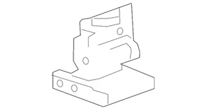 Genuine GM Driver Side Assist Step Rear Bracket 22935837 - Picture 1 of 3