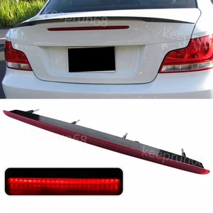 LED 3rd Third Brake Light Bar Stop Lamp Red For BMW 1 Series 128i 135i 2007-2013 - Picture 1 of 5