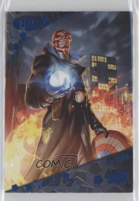 2021 Upper Deck Marvel Premier Blue Foil /49 Red Skull #32 c6s - Image 1 of 3