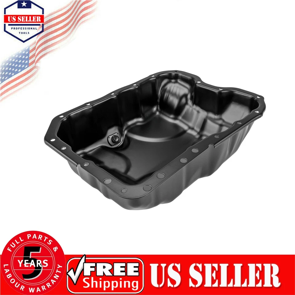 Cacerola de aceite de acero para Jeep Cherokee 2014-2023 2,4 L 2018-2022 Jeep Compass 5047566AD Foto 1 de 4