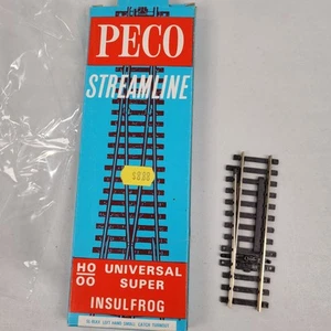 Peco SL 85XX Insulfrog Small Catch Left Turnout HO Universal Super - Picture 1 of 6