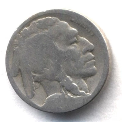 1920 S Buffalo Nickel American U.S 5 CENT US Nice Old America Coin usa 1 #6807 - Image 1 of 2