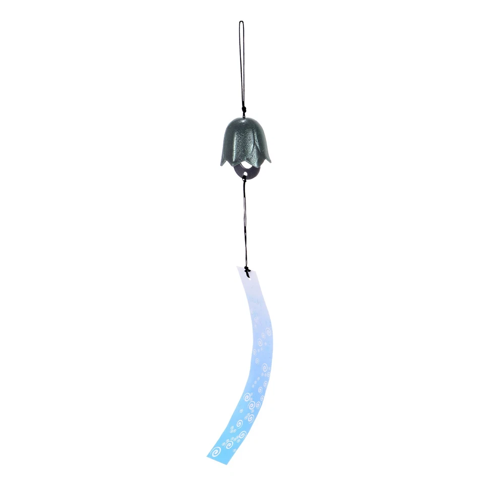Japanese Wind Chime, Vintage Wind Chime Bell, Tulip Wind Chime[Green] - Image 1 of 4