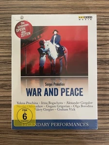 Doppel - DVD War and Peace, Sergei Prokofiev, Aufnahme von 1991, St. Petersburg - Bild 1 von 5