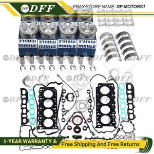 Engine Rebuild Overhaul Pistons Bearing Kit for Porsche Cayenne Turbo 4.5T M48 - Picture 1 of 6