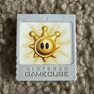 Nintendo Gamecube OEM Original Memory Card Gray Tested & Working - Picture 1 of 2