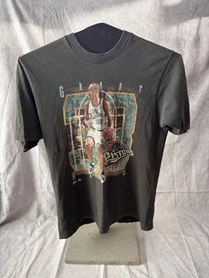 Camisa de Jugador Profesional Detroit Pistons NBA Grant Hill De Colección Juvenil Talla 18/20 Foto 1 de 4