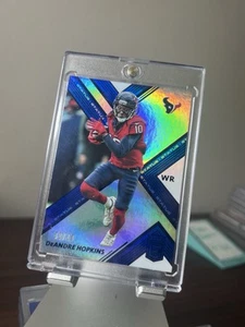 2017 Panini Donruss Elite Football Deandre Hopkins #’d /10 Blue SSP Texans WR - Picture 1 of 2