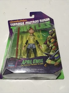 Teenage Mutant Ninja Turtles April O'Neil Action Figure Playmates 2012 New Seale - Picture 1 of 4