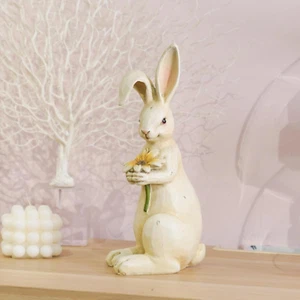 Easter-Decorations - Spring Bunny Decor - Table Centerpiece - Spring Figurines - - Picture 1 of 12