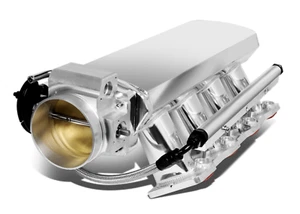 92mm LS LS1 LS2 LS6 LSX Intake Manifold Throttle Body Sheet Metal Fabricated - Foto 1 di 4