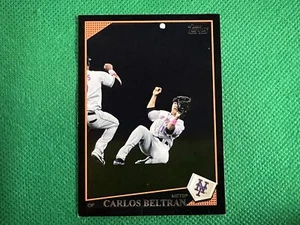 2009 Topps Wal-Mart bordo nero #550 Carlos Beltran New York Mets - Foto 1 di 1