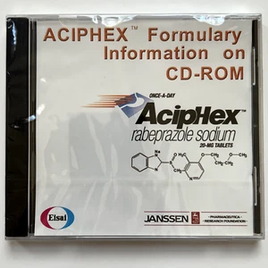 AcipHex Formulary Information on CD-Rom, CD, New Sealed, Ships Fast - Picture 1 of 2