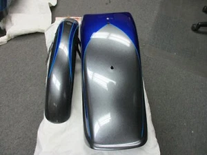 Harley Davidson OEM Softail Front Rear Fenders Radical Combustion 95754-08CXE - Picture 1 of 11