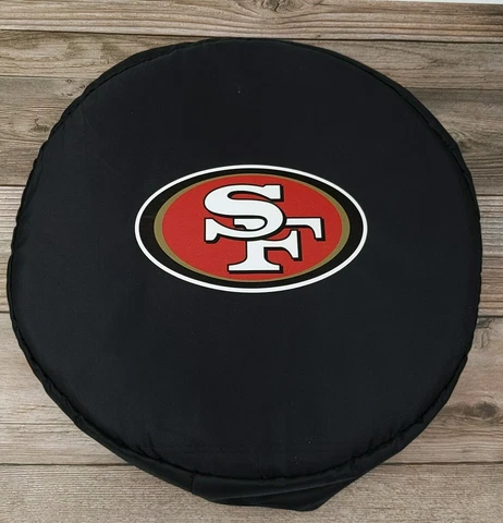 NFL San Francisco 49ers Bongo Insulated And Collapsible Cooler & Padded Lid SEAT Cover