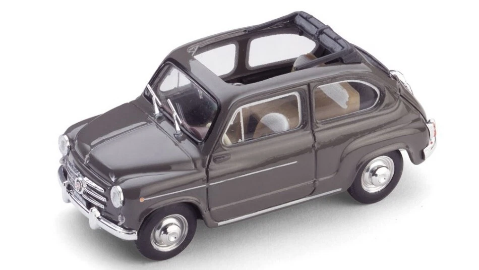 Brumm FIAT 600 D BERLINA 1960 TRASFORMABILE APERTA BEIGE 1:43 - Immagine 1 di 1