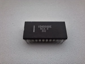 RCA X CD4508BE dual 4 Bit latch QTY:1 - Afbeelding 1 van 3