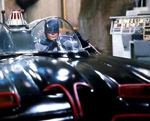 Batman and Robin Adam West Batmobile Photo Poster 13x19 - Picture 1 of 1