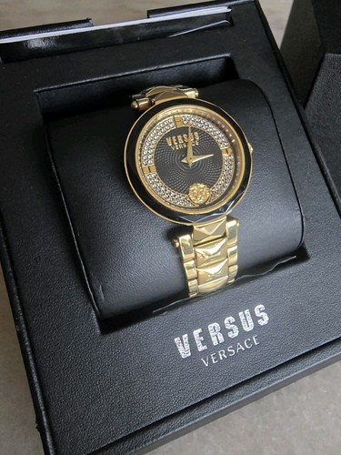 Orologio VERSACE Versus G Covent Garden 36MM acciaio inox e cristallo Swarovski