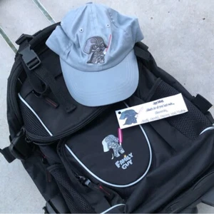 Rare Stewie Griffin Vader Family Guy Cast/Crew Gift Star Wars Black Luggage - Picture 1 of 11