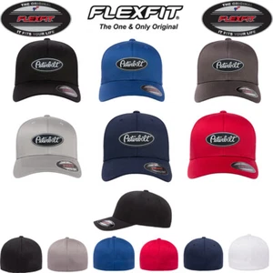 PETERBILT LKW SCHWARZ bestickter Aufnäher GEBOGENE oder FLACHE BILL FLEXFIT MÜTZE - Bild 1 von 17