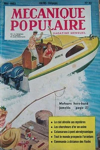 REVUE MECANIQUE POPULAIRE N° 084 MOTEUR HORS BORD CATAMARANS DE SPORT 1953 - Picture 1 of 1