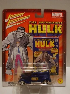 Johnny Lightning Marvel Incredible Hulk 1933 Ford Delivery Card #7 1:64 51-40 - Picture 1 of 10