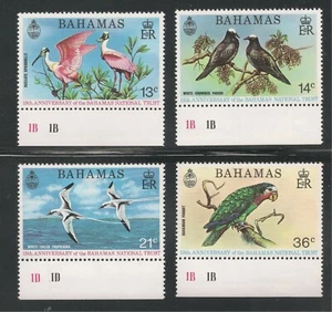 Bahamas #362-365 (A46) ss postfrisch - 1974 13c bis 36c geschützte Vögel  - Bild 1 von 1