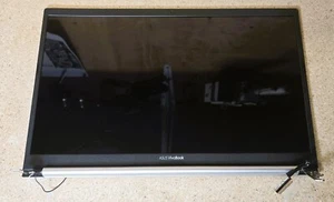 ASUS Vivobook K553e Vivobook Assembly Display Screen LCD Silver Back Rear Hinges - Photo 1/2