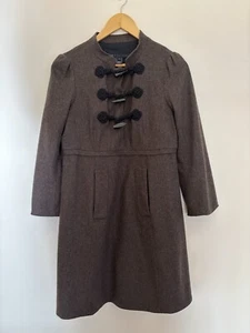 Vintage Marc by Marc Jacobs Brown Short Dress Wool Size 2 - Picture 1 of 5
