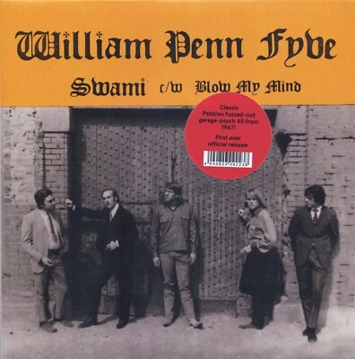 WILLIAM PENN FYVE Swami vinyl 7" garage punk psych beat Santana Pebbles Journey - Image 1 of 4